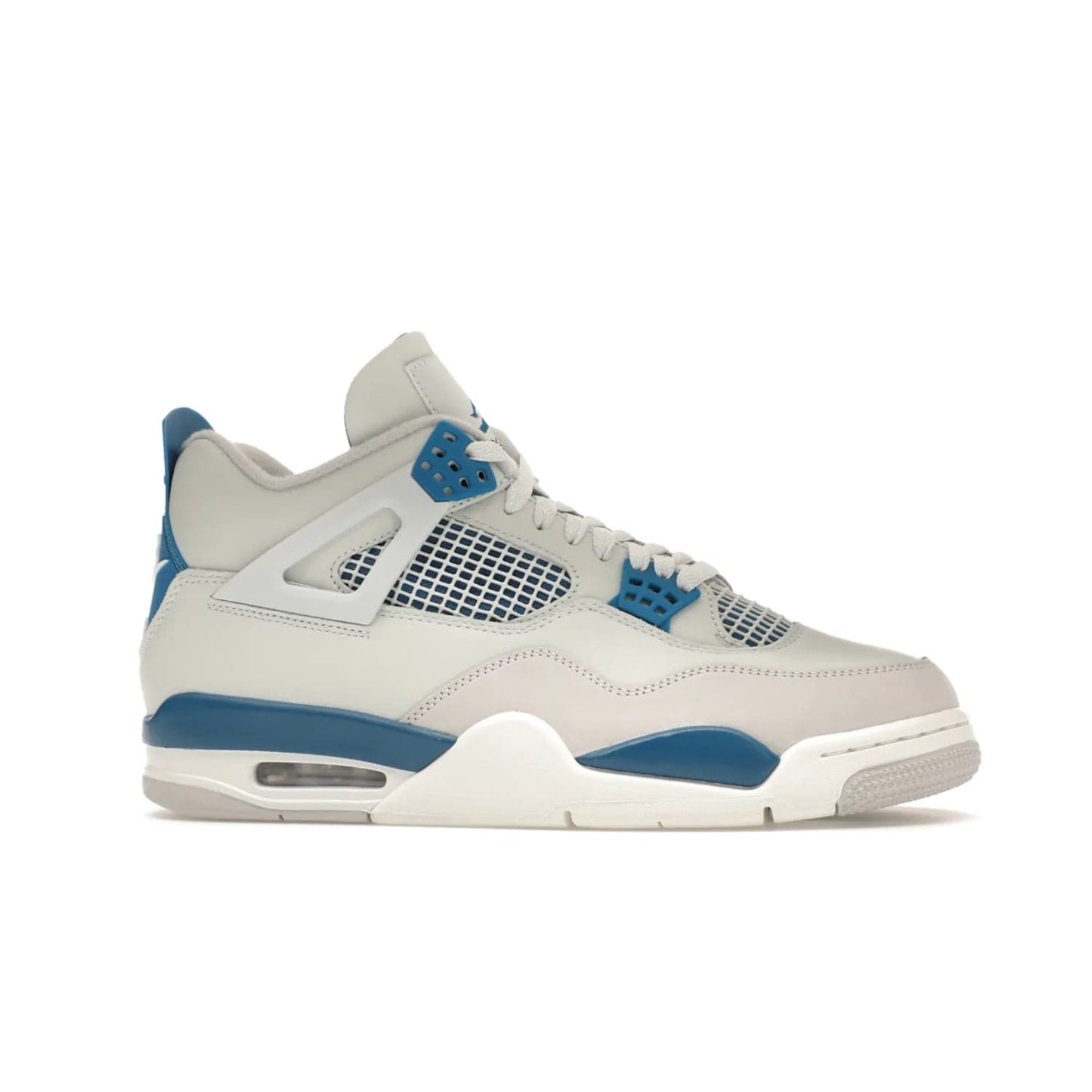 Jordan 4 Retro Military Blue (2024) - Image 2 - Only at www.BallersClubKickz.com - 