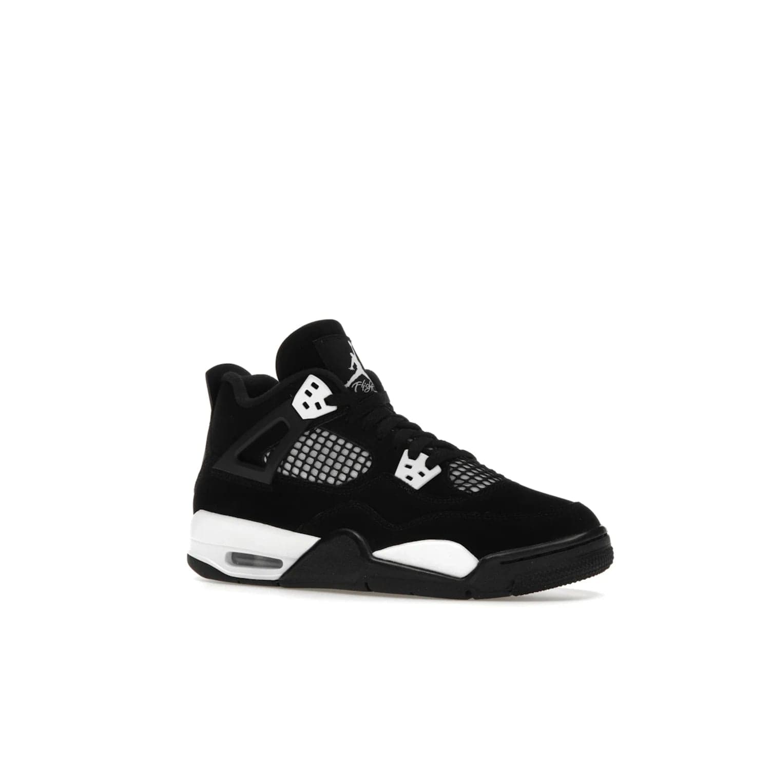 Jordan 4 Retro White Thunder (GS) - Image 4 - Only at www.BallersClubKickz.com - 