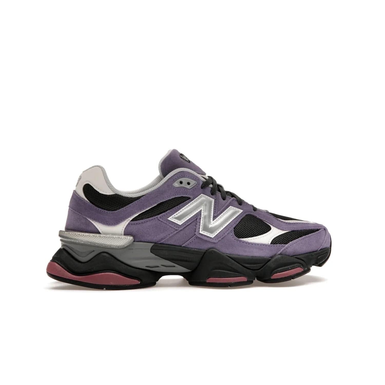 New Balance 9060 Violet Noir - Image 36 - Only at www.BallersClubKickz.com - Experience urban exploration in stylish comfort with the New Balance 9060 Violet Noir. Crafted with an exquisite blend of colors, this pair is perfect for an adventurous city stroll or casual hangouts. Enjoy all-day comfort and make a statement with the New Balance 9060 Violet Noir.