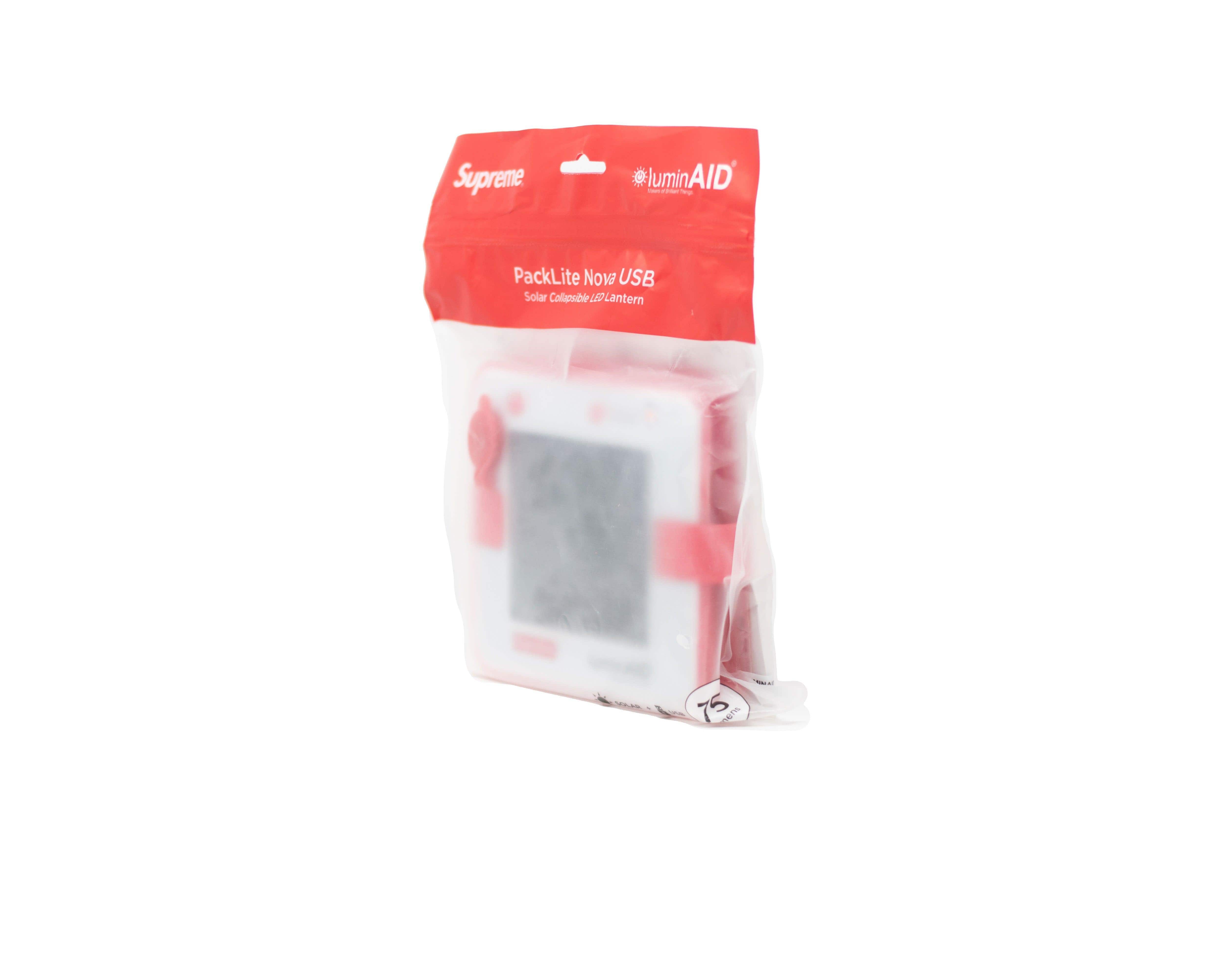 Supreme LuminAID Packlite Nova USB Red – Ballers Club Kickz