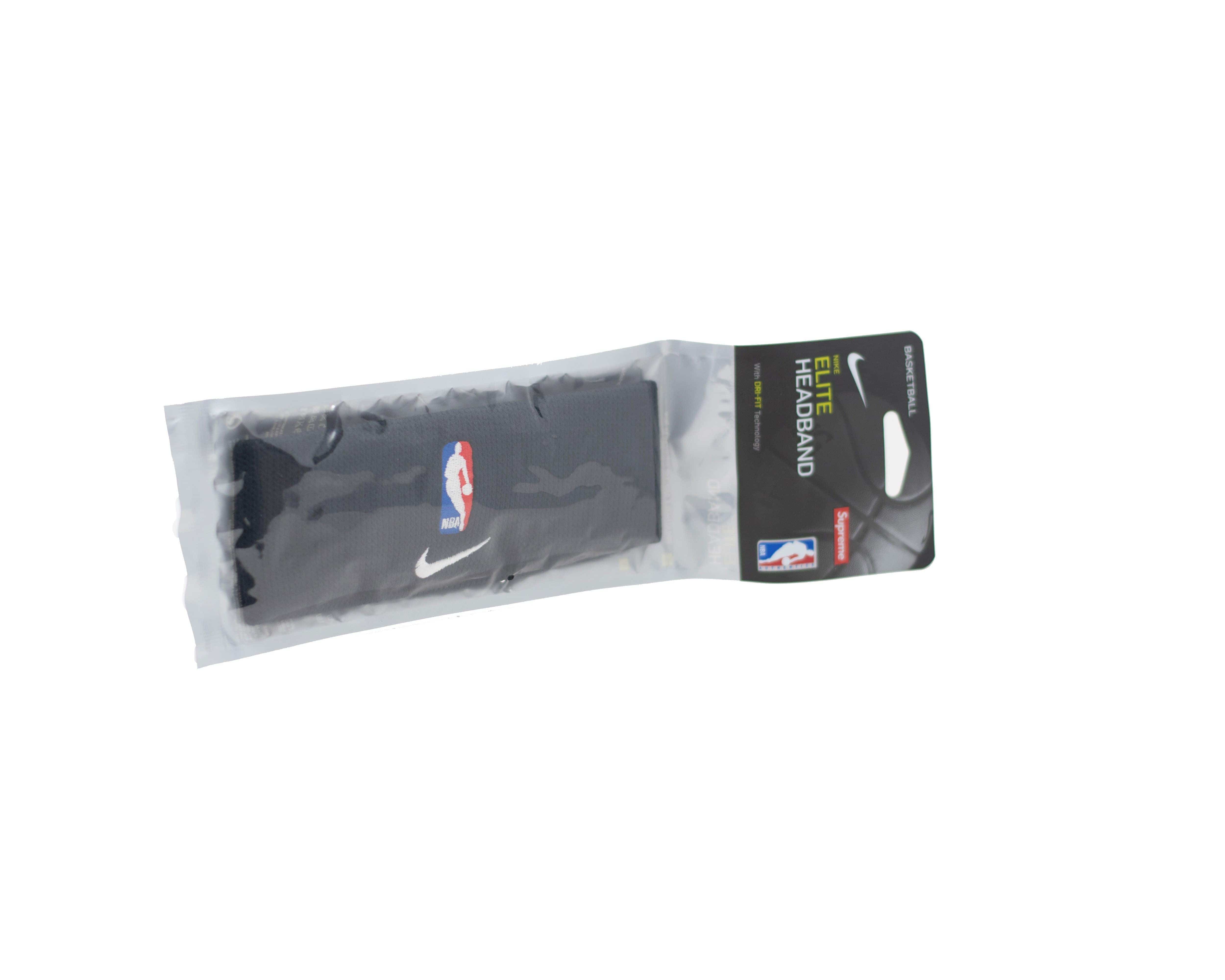 Supreme Nike NBA Headband Black – Ballers Club Kickz