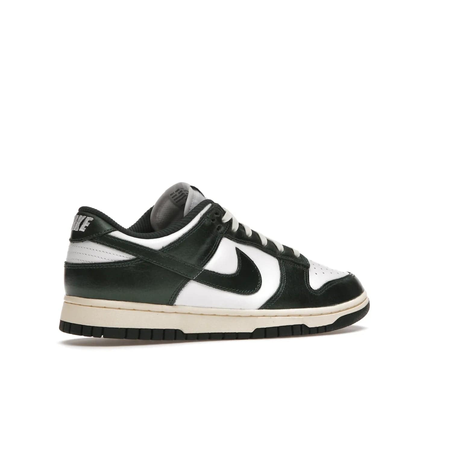 Nike Dunk Low Vintage Green (Women's) - Image 34 - Only at www.BallersClubKickz.com - Vintage-inspired Nike Dunk Low Retro Green (W) combines classic white and Pro Green leather upper with yellowing for a perfect retro look. Now available for 2021.